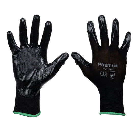 Guantes Nylon Recubrimiento De Nitrilo, TRUPER